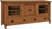 Amish Rio Mission Large TV Unit