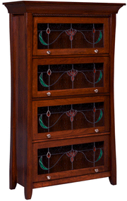 Amish Berkley Barrister Bookcase