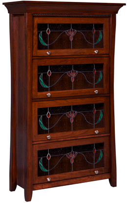 Amish Berkley Barrister Bookcase