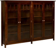 Amish Mission Double Bookcase
