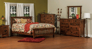 Amish Stick Mission Bedroom Set