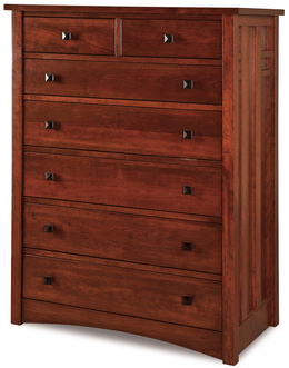 Amish Kascade 7-Drawer Chest