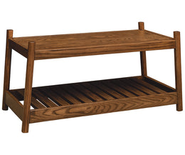 Amish Payton Slat Bench