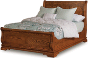 Amish Chippewa Sleigh Bedroom Set