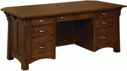 Amish Manitoba Executive Desk