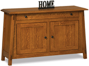 Amish Colbran Enclosed Sofa Table