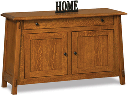 Amish Colbran Enclosed Sofa Table