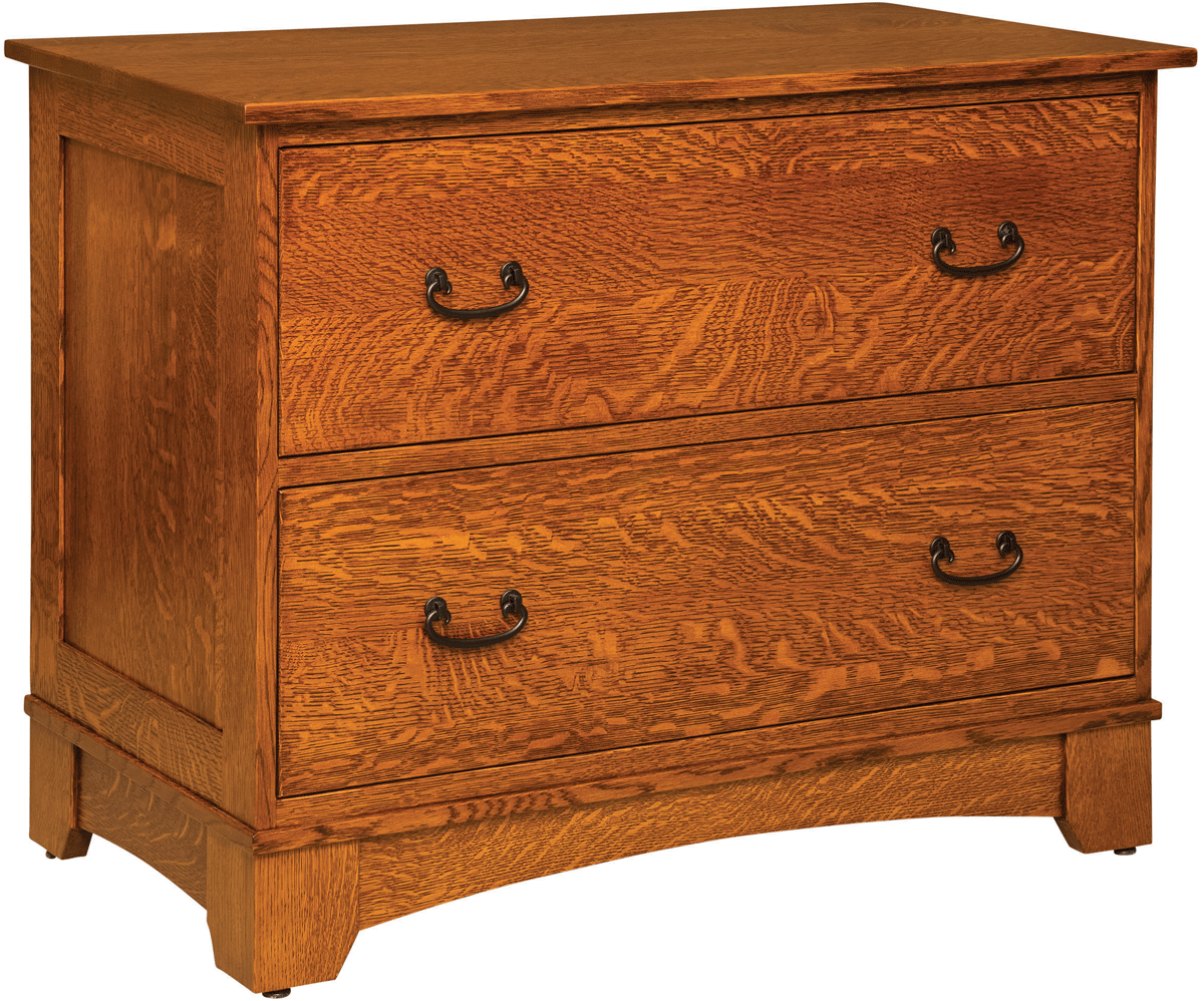 Amish Outlet Store Noble Mission Lateral File Cabinet