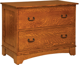Amish Noble Mission Lateral File Cabinet