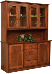Amish Bayport Hutch