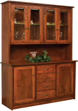 Amish Bayport Hutch