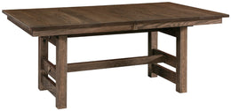 Amish Greenwood Trestle Table