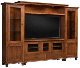 Amish Bourten Bridge Wall Unit
