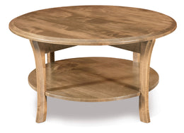 Amish Ensenada Round Coffee Table