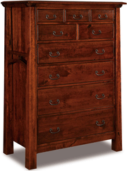 Amish Artesa 9 Drawer Chest