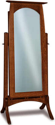 Amish Boulder Creek Beveled Jewelry Mirror