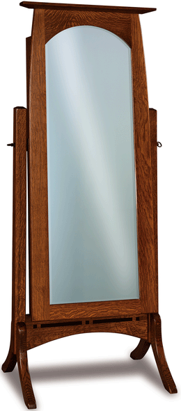 Amish Boulder Creek Beveled Jewelry Mirror