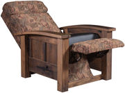 Amish Kimbolton Recliner in Reclaimed Barnwood
