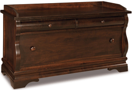 Amish Chippewa Sleigh Blanket Chest with Cedar Bottom