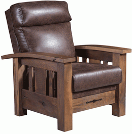 Amish Tiverton Chair in Reclaimed Barnwood