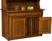 Amish Hampton Frontier Hutch