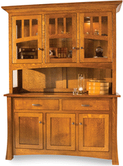 Amish Boston Hutch