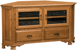 Amish Heritage Corner TV Stand