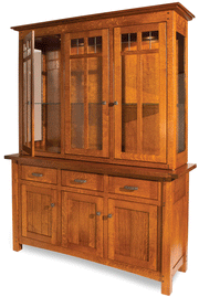 Amish Brunswick Hutch