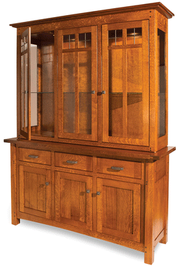 Amish Brunswick Hutch