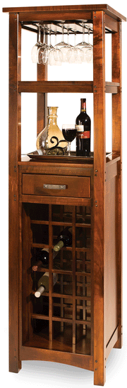Amish Brunswick Wine Tower