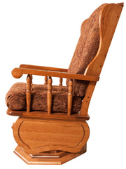 Amish New Port 400 Swivel Glider