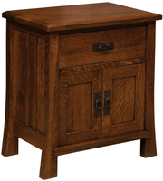 Amish Grant 1-Drawer/2-Door Nightstand