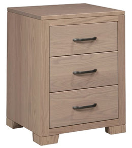 Amish Watson 3 Drawer Nightstand