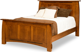 BEDROOM: Colebrook Panel Bed Headboard in Cherry