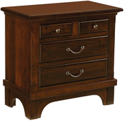 Amish Hamilton Court 4-Drawer Nightstand