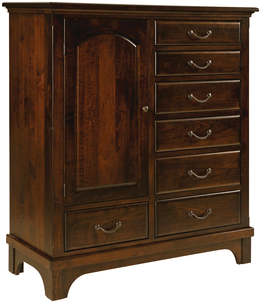 Amish Hamilton Court Door Chest