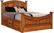 Amish Highland Platform Bed
