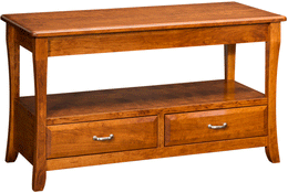 Amish Berkley Open TV Cabinet