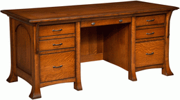 Amish Breckenridge Executive Desk