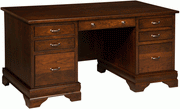 Amish Fairfield Executive Desk
