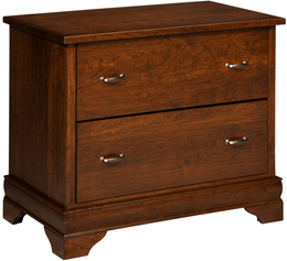 Amish Fairfield 2 Drawer Lateral File