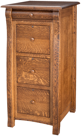 Amish Castlebury File Cabinet