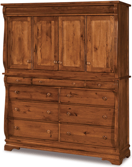 Amish Chippewa Sleigh Mule Chest
