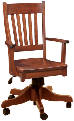 Amish Frontier Arm Desk Chair