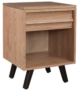 Amish Wyndham Single Drawer Nightstand