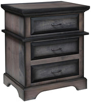 Amish Lockhart 3-Drawer Nightstand