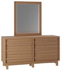 Amish Windfall Dresser with Mirror