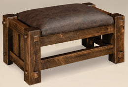 Amish Houston Footstool