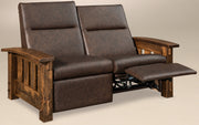 Amish Houston Loveseat Recliner