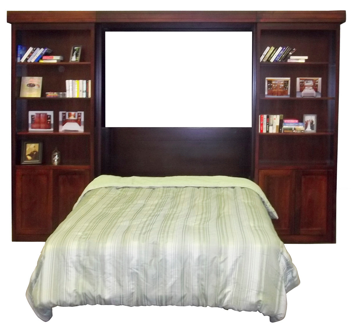 Amish Library Bookcase Bed – AmishOutletStore